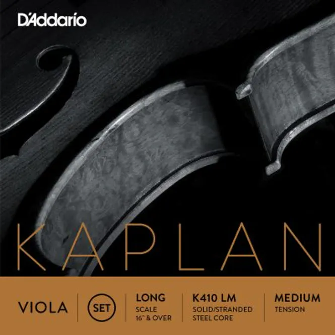 Hovedbilde DADDARIO Kaplan Strengesett for Bratsj K410LM