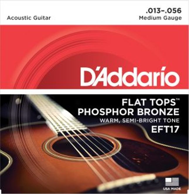 Hovedbilde DADDARIO EFT17 Strengesett Akustisk Gitar