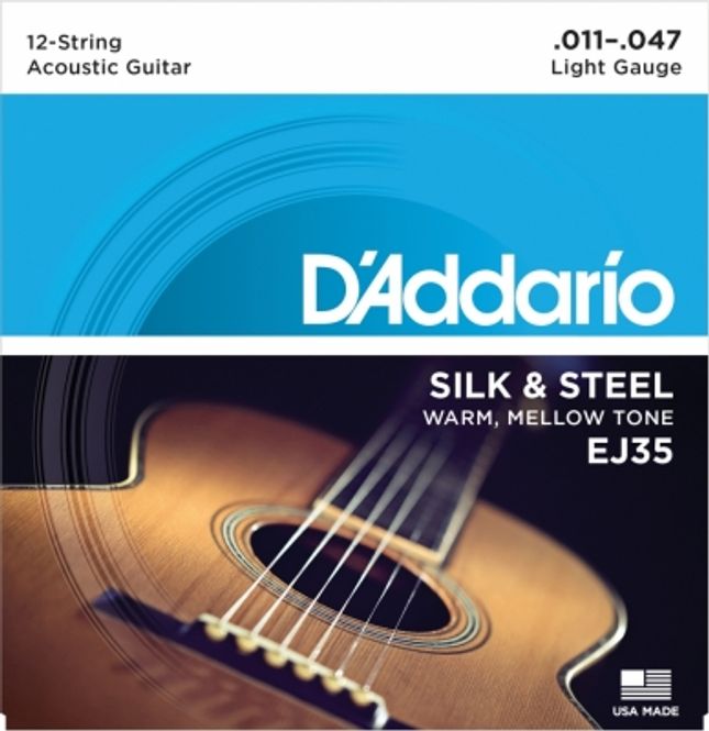 Hovedbilde DADDARIO EJ35 Strengesett Akustisk Gitar 12- strenger