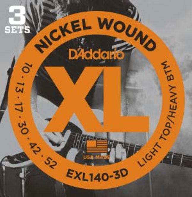 Hovedbilde DADDARIO EXL140-3D Strengesett El-Gitar
