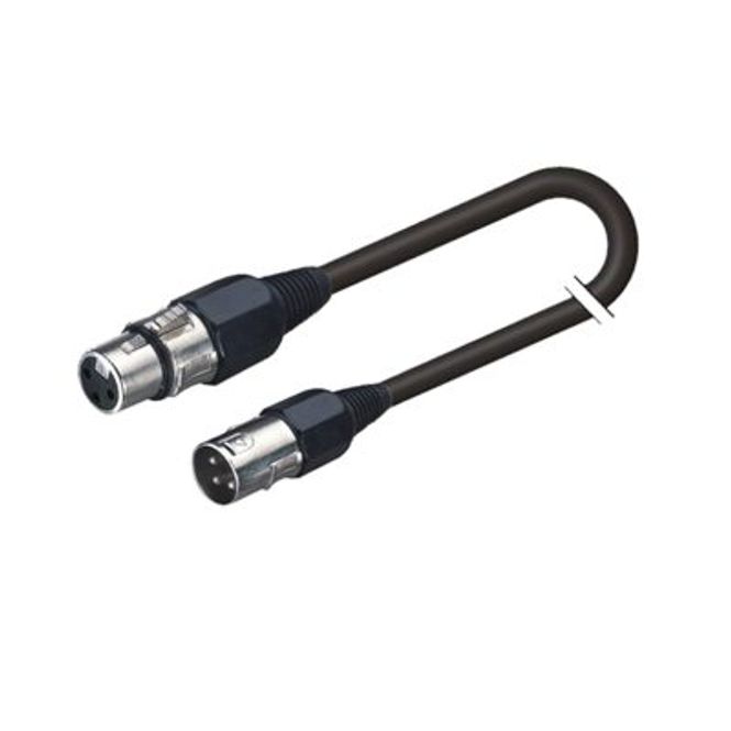 Hovedbilde SOUNDSATION BMCXX-10BK Balanced mikrofonkabel XLR 3P M