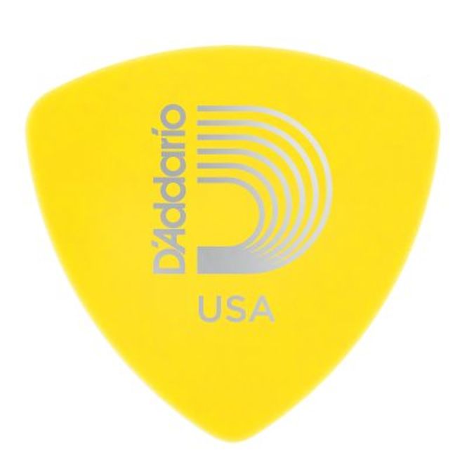 Hovedbilde DADDARIO 2DYL3-25 Plekterpakke Delrin Wide Yellow Light/Medium 0,70 mm 2