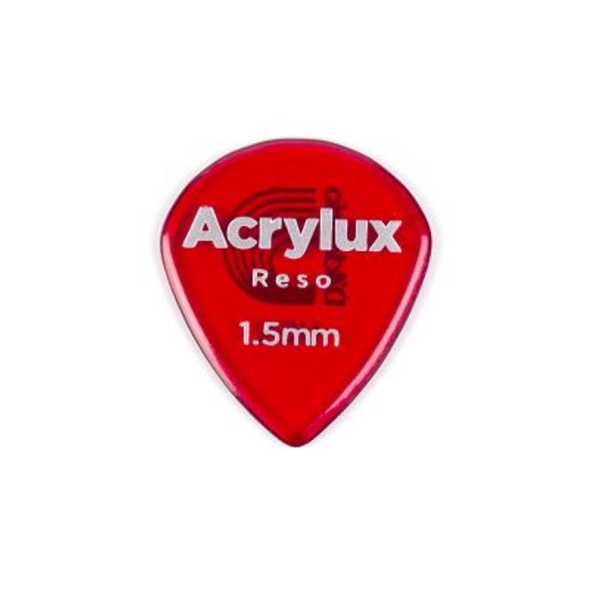 Hovedbilde DADDARIO 3AR7-03 Plekterpakke Jazz Acrylux Reso Red 1,5 mm 3pcs