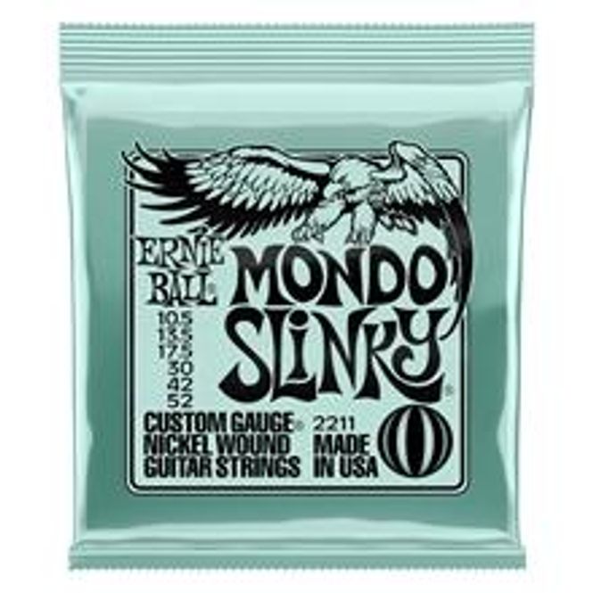 Hovedbilde ERNIE BALL El-Gitar Strengesett Mondo Slinky 10.5 -52 EB 2211