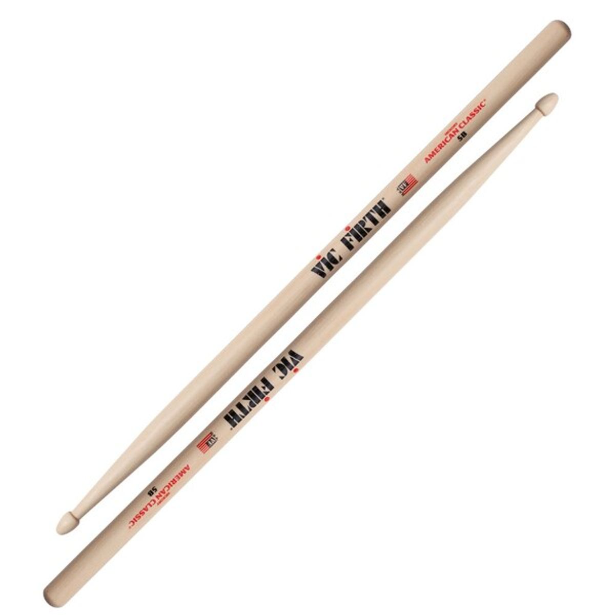 Vic Firth Trommestikker American Classic® 5B Wood Tip