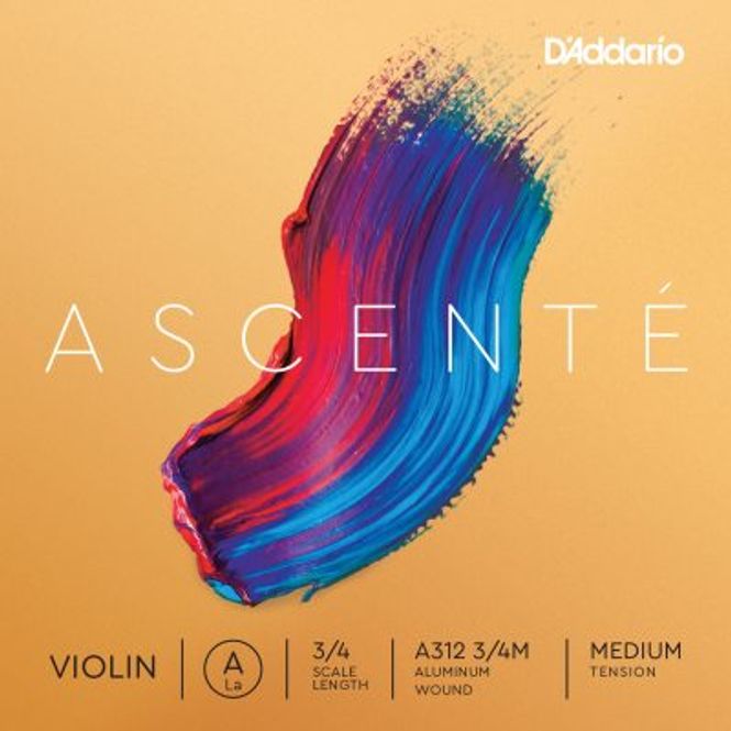 Hovedbilde DADDARIO Ascentè A312 A-Streng Fiolin 3/4M