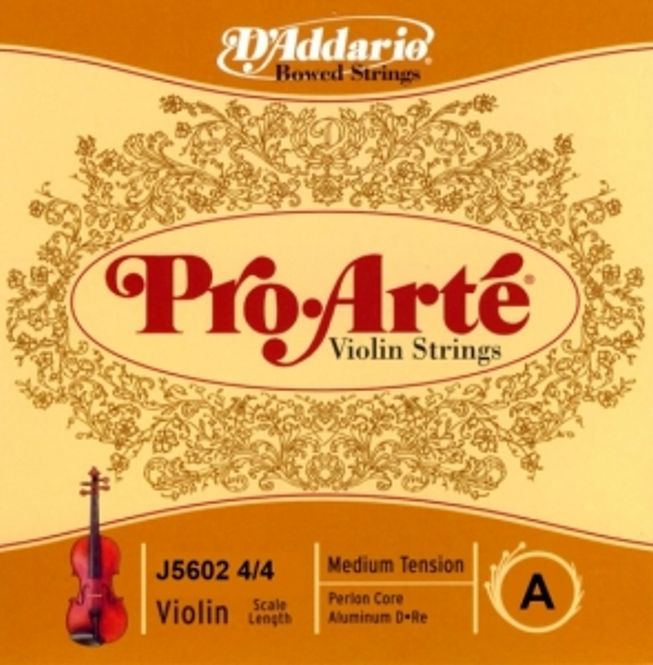 Hovedbilde DADDARIO Pro Arte J5602 A-Streng forFiolin 4/4M
