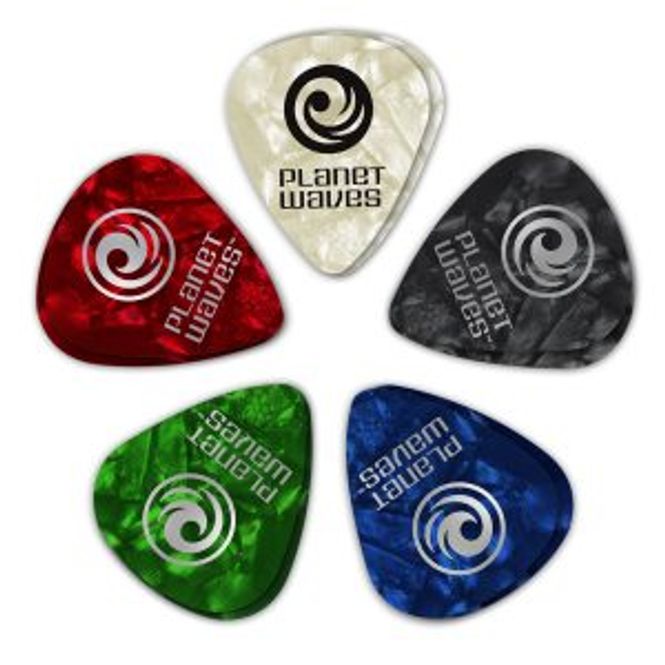 Hovedbilde DADDARIO 1CAP7-25 Plekterpakke Pearl Celluloid X-Heavy 1,25 mm 25 Pcs