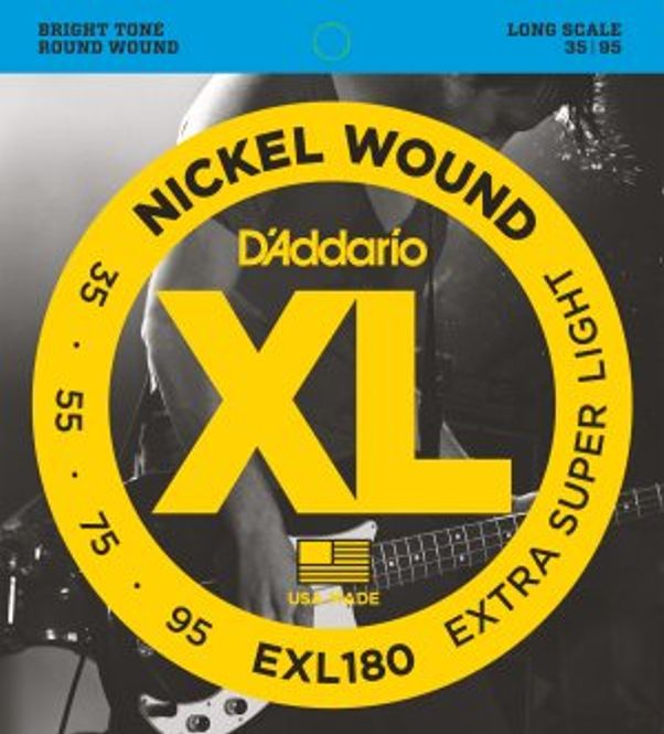 Hovedbilde DADDARIO EXL180 Strengesett El-Bass
