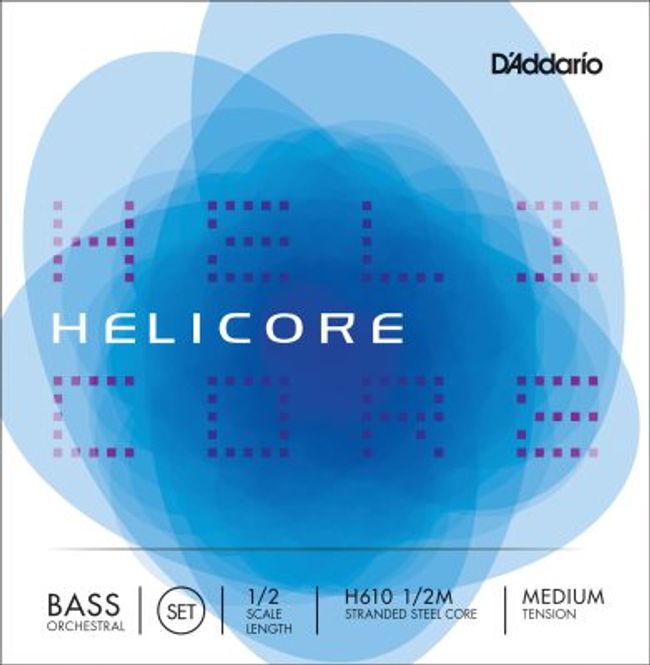 Hovedbilde DADDARI Helicore H610 Strengesett Kontrabass 1/2M