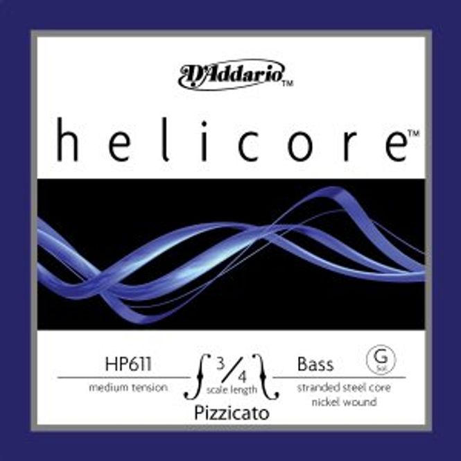 Hovedbilde DADDARIO Helicore HP611 G-Streng Kontrabass Pizz 3/4M