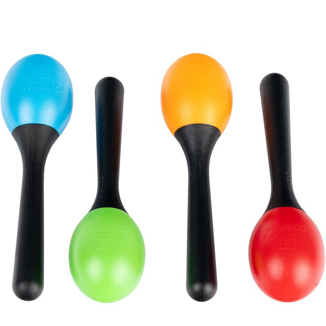 Hovedbilde NINO PERCUSSION NINOSET569 Maracas Shaker Set 4pcs