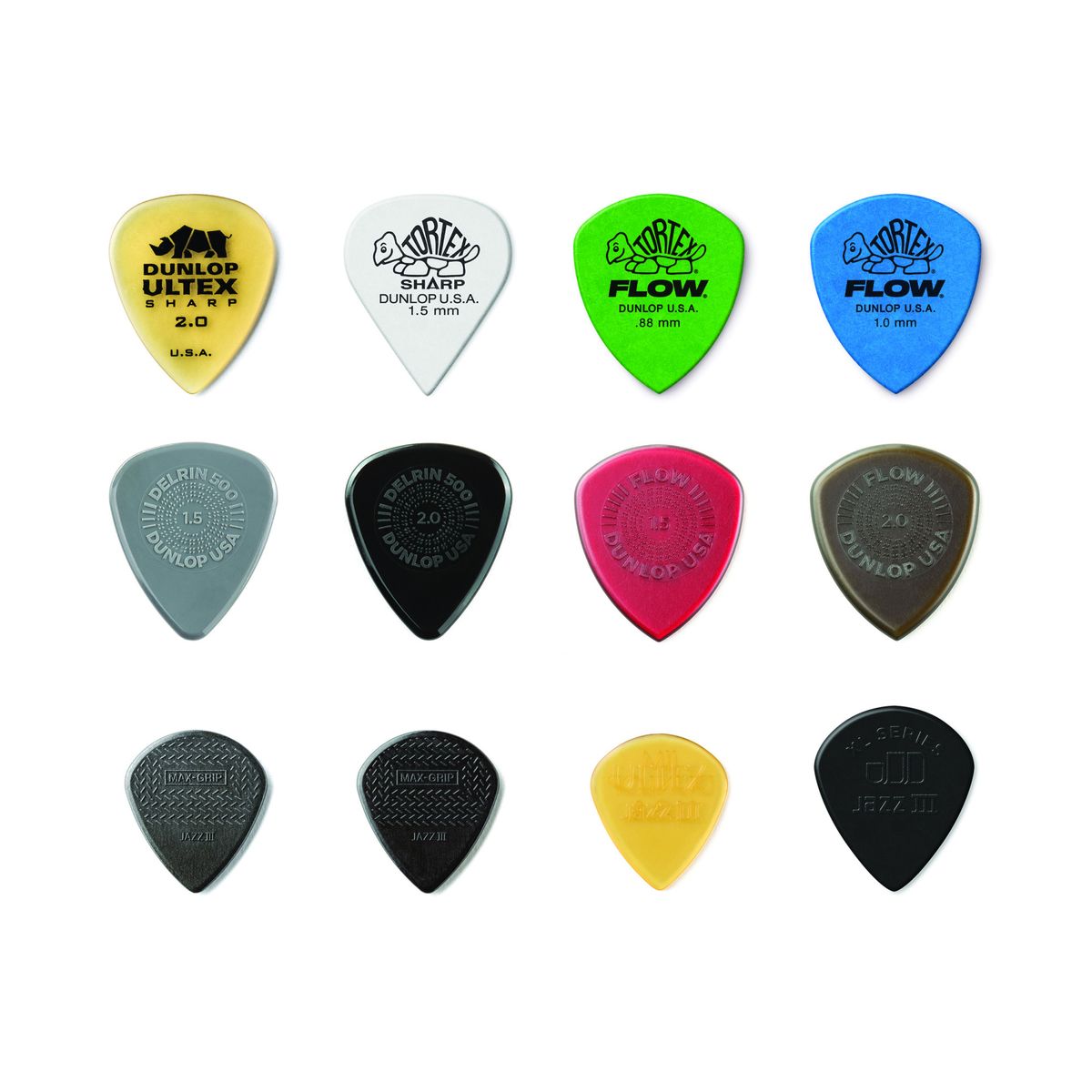 Dunlop Plekt PVP118 Shred Variety Pack 12/PLYPK