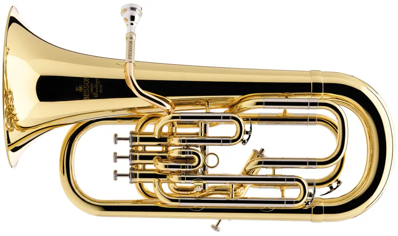 BESSON Euphonium Prodige BE164-2-0 Silver  4V Top Line Ø11
