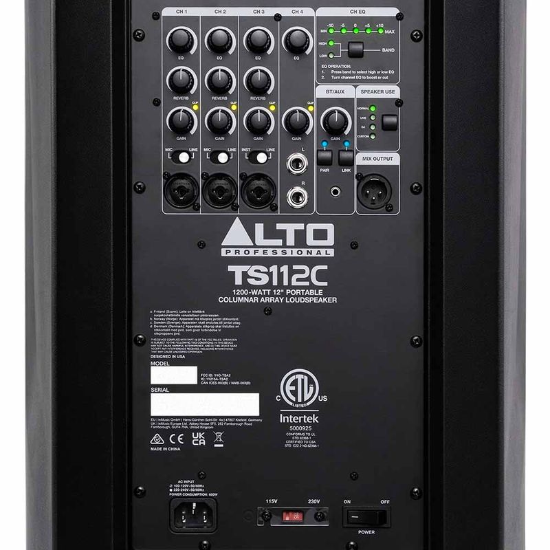 ALTO TS112C COLUMN SYSTEM