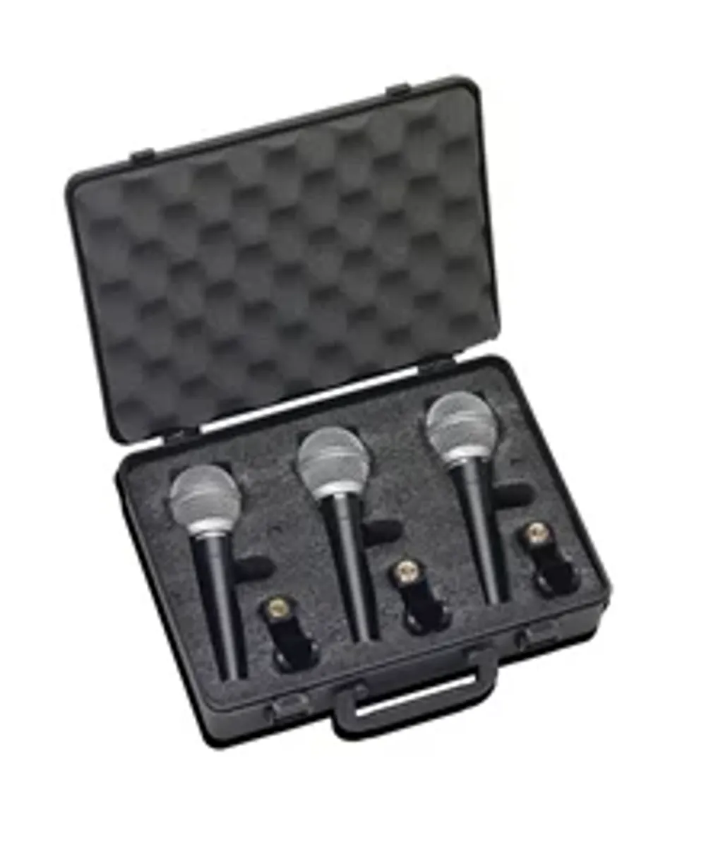 SAMSON R21S 3-Pack Dynamic Microphones