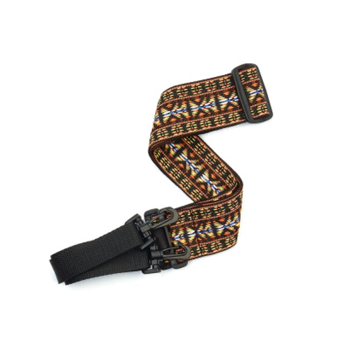 Hovedbilde DADDARIO 20N01BJ   50mm Woven-Banjo Hootenanny YL & Brown 