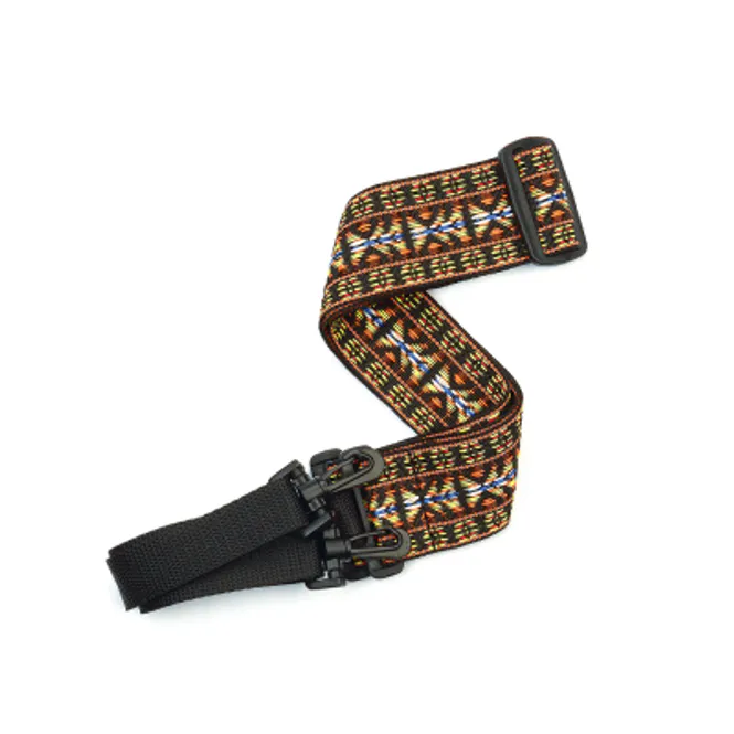 Hovedbilde DADDARIO 20N01BJ   50mm Woven-Banjo Hootenanny YL & Brown 
