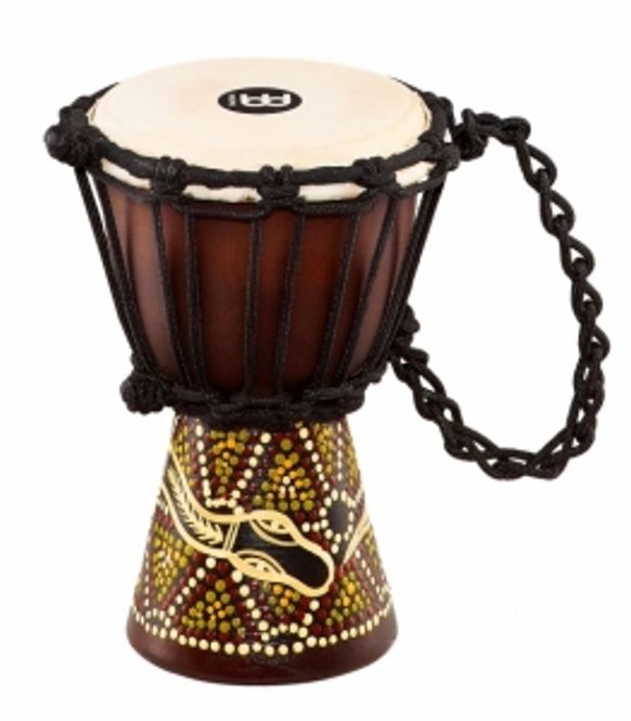 Hovedbilde MEINL HDJ6 Headliner Dark Serpent Series Mini Wood Djembe 4,5