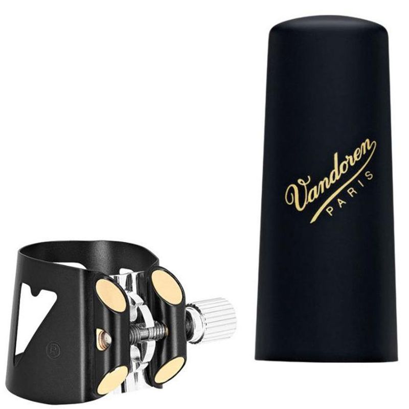 VANDOREN LC04BP Ligatur & Cap bass-Klarinett Optimum